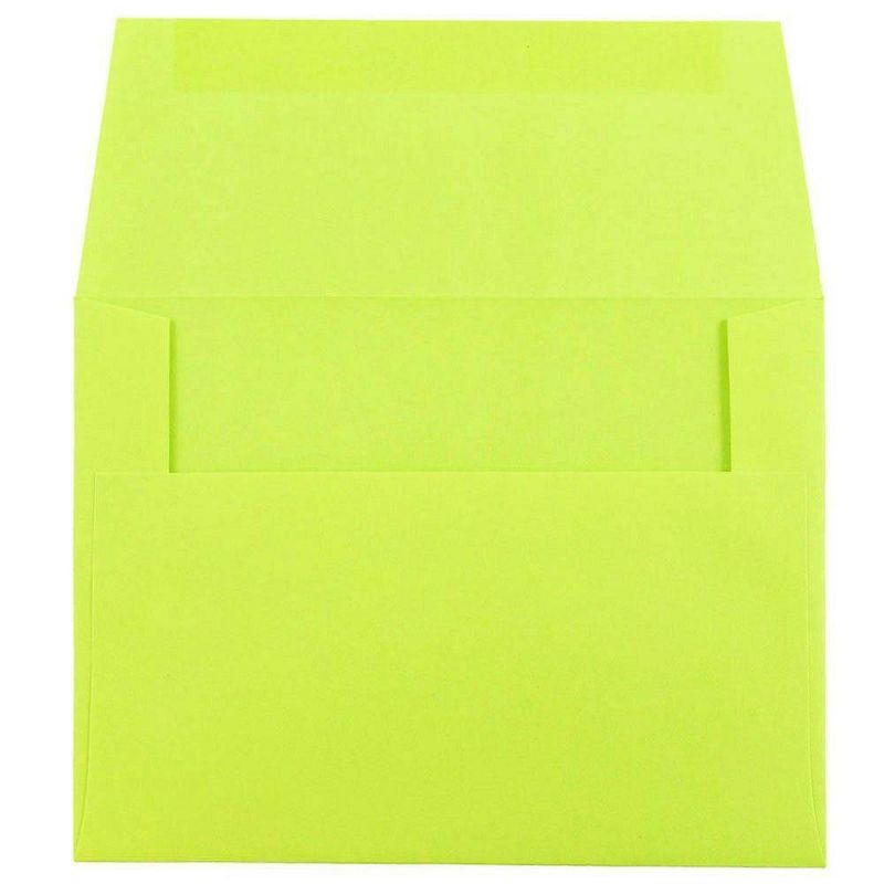 JAM Paper 50pk Brite Hue A2 Envelopes 4.375" x 5.75", 3 of 6