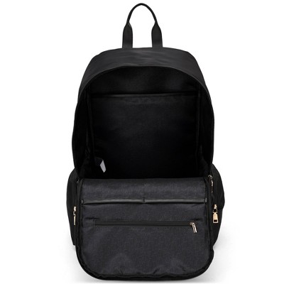 ELLE Luggage 25L Rendezvous Twill Backpack - Black — фото 4