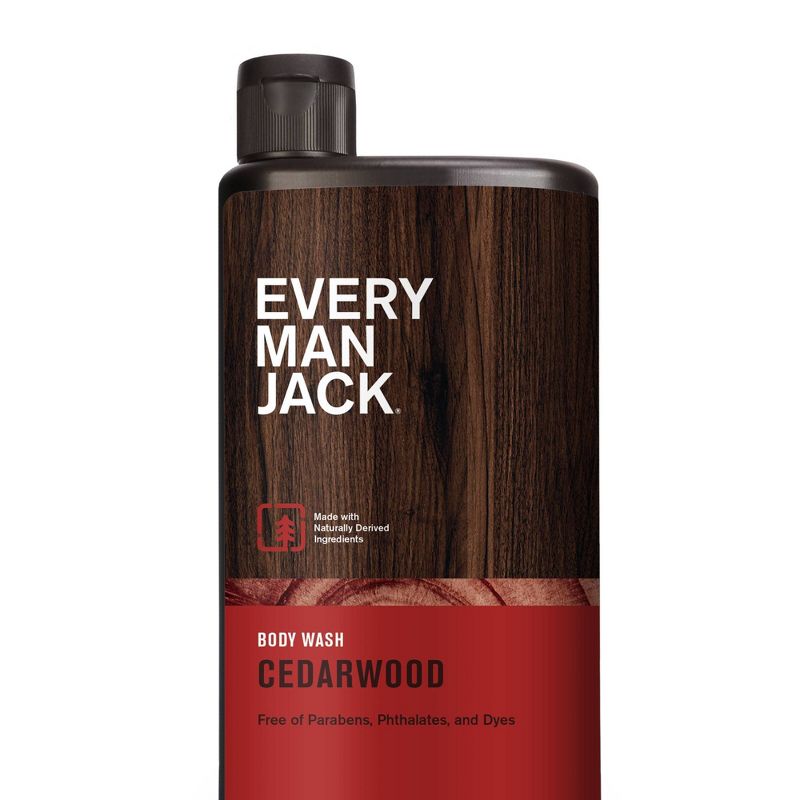 Every Man Jack Cedarwood Hydrating Men&#39;s Body Wash - 16.9 fl oz, 1 of 13
