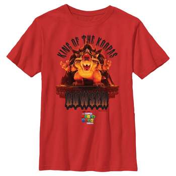 Boy's The Super Mario Bros. Movie Bowser King of the Koopas T-Shirt