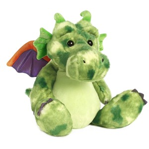 Aurora Legendary Friends 12" Ohen Gentleheart Dragon Green Stuffed Animal - 1 of 4