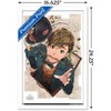 Trends International The Wizarding World: Dynasty Designs - Newt Scamander Framed Wall Poster Prints - 3 of 4