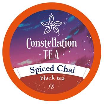 Constellation Tea Spiced Chai Black Tea K-Cups, Keurig Compatible,  40 Count