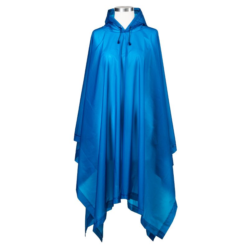 ShedRain Hooded Rain Ponchos  - Blue, 1 of 3