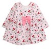 RuffleButts Baby Girls Long Sleeve Twirl Dress - 2 of 4