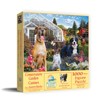 Sunsout Conservatory Garden Canines 1000 pc   Jigsaw Puzzle 72040 - 2 of 4