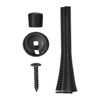 Unique Bargains Spring Steel Rubber Bumper Tips Door Stop - 4 of 4