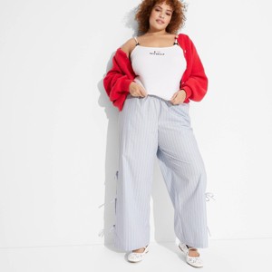 Women's High-Rise Side-Tie Boxer Pants - Wild Fable™ - 1 of 3