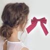 Unique Bargains Exquisite Bow Ribbon Duckbill Hair Clips 1 Pc - 2 of 4