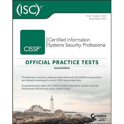  (isc)2 Cissp Certified Information Systems Security Professional Official Practice Tests - 2nd Edition by  Mike Chapple & David Seidl (Paperback) 