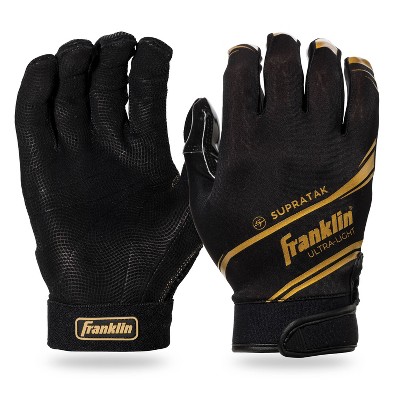 Franklin Sports Supratak Adult Receiver Gloves Black - XL