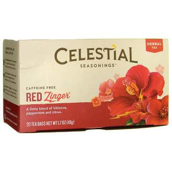 Celestial Seasonings Red Zinger Herbal Tea - Caffeine Free