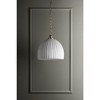 Mitzi Hillary 1 - Light Pendant in  Aged Brass Opal Glossy Shade - 4 of 4
