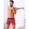 INSPIRE CHIC Men's Classic Stretch Underwear Boxer Briefs Multipacks - 3 of 4