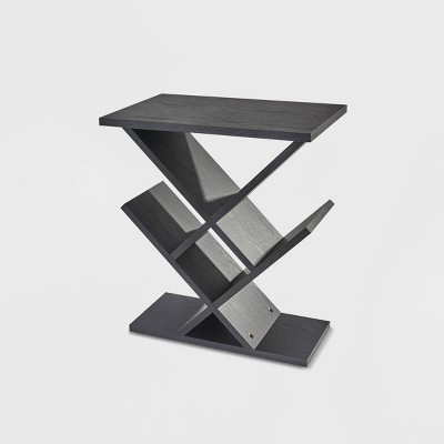 Zig zag shop end table