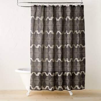 Day in Day Out Shower Curtain Black - Opalhouse™ designed with Jungalow™