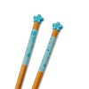 Silver Buffalo Disney Lilo & Stitch 2-Pair Wooden Chopstick Set With Ceramic Rests - 2 of 4