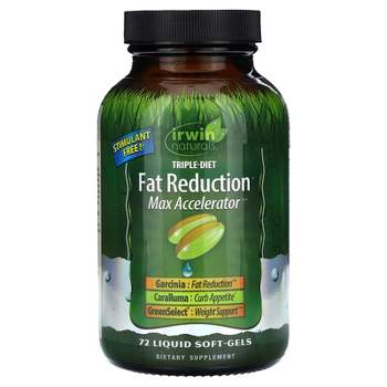 Irwin Naturals Triple-Diet Fat Reduction Max Accelerator, 72 Liquid Soft-Gels