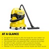 Kärcher WD 4 Corded Wet/Dry Vacuum, Heavy Duty Canister Vac - 3 of 4