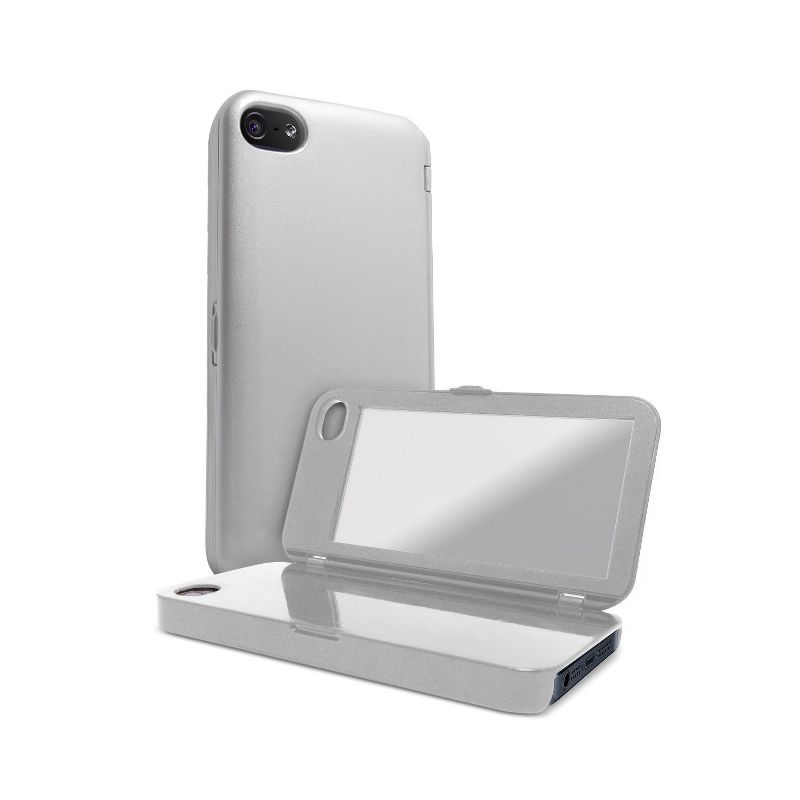 iFrogz Glaze Cover for Apple iPhone 5 - Silver, 1 of 2