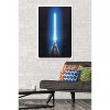 Trends International Star Wars: Original Trilogy - Blue Lightsaber Framed Wall Poster Prints - 2 of 4