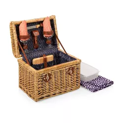Picnic Time Napa Wine and Cheese Basket - Adeline Collection