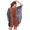 HAPPY BAY Women's Beachwear Swimsuit Coverups for Women Summer Swim Beach Dress Cover Ups for Women Short Holiday Bathing Suit M-L Multi,Polka Dots - 3 of 3
