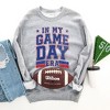 Simply Sage Market Women's Graphic Sweatshirt In My Game Day Era - Blue - 3 of 4