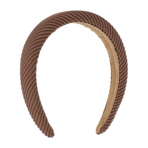 Unique Bargains Women's Fashion Twill Headband 6.5"x5.91" 1 Pc - 1 of 4