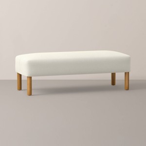 Cushioned Bench - Hearth & Hand™ with Magnolia - 1 of 4