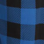 blue buffalo plaid