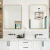 Bathroom Mirror, Wall Mounted, Rectangular Vanity Mirror, 24x36 Inch Vanity Mirror, Wall Mount Mirror, Bedroom Wall Decor - 3 of 4