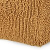 Sapphtopaz Modern Square Ottoman with Chenille Upholstered Fun and Colorful Pouf with Cozy Texture Plush Foot Stools for Living Room,Bedroom - 3 of 4
