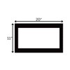 Gulches Hand Crafted Modern Framed Wall Art Fade Resistant, Ready to Hang, Ideal for Living Room and Bedroom Decor - 2 of 4