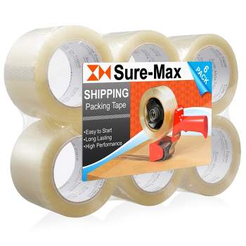 24 Rolls 3 x 110 Yard 330' Tan Color Tape Carton Sealing Packing Tape 2.0  Mils