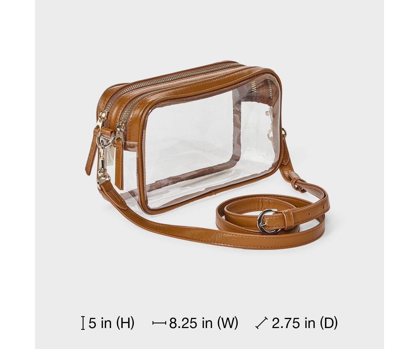 Сумка Universal Thread Double Zip Camera Crossbody Bag — фото 6
