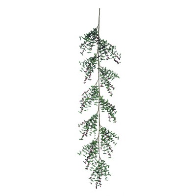 Transpac Foam 60 in. Green Christmas Bright Berry Garland