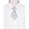 INSPIRE CHIC Women's Pre-tied Solid Color Adjustable Short Tie - 4 of 4