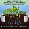 ODK Raised Garden Bed, Large Outdoor Planter Boxes Kit with Galvanized Steel, Open-Ended Base Design, Durable Raised Bed for Gardening - 3 of 4