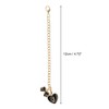 Unique Bargains Heart Bow Water Cup Pendant 1 Pc - 2 of 4