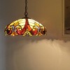Chloe Lighting Adia Victorian Tiffany-Style Dark Bronze 5 Light Large Chandelier - 4 of 4