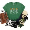 SmileyWorld Dancing Skeleton Pumpkins - Youth Short Sleeve Graphic T-Shirt and Toddler Short Sleeve Graphic T-Shirt - 3 of 4