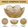 Mela Artisans Gurez Valley Bowl in Gold - 2 of 3
