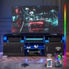 Hommpa 57" LED TV Stand for TVs Up to 65" with Storage Media Console Entertainment Center - 2 of 4