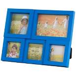 Northlight Blue Multi-Sized Puzzled Photo Picture Frame Collage Wall Decoration