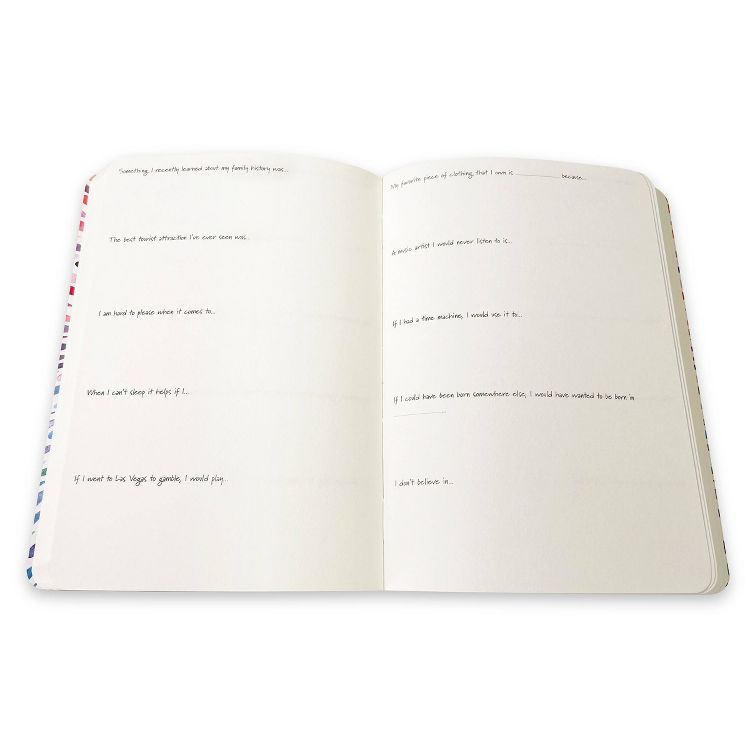 1000 Things You Don't Know About Me Activity Journal - Piccadilly: Guided Diary, Multicolor, Lay-Flat, 204 Pages, 4 of 8