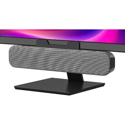 Computer Speakers for Desktop Pc, Monitor Speakers for Laptop,Pc Speakers with Loud Sound,Volume Control Easily Clamps to Monitors