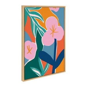 Kate and Laurel Sylvie Oaxaca Garden Framed Canvas by Kate Aurelia Holloway - 1 of 4