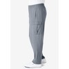 KingSize Men's Big & Tall Lightweight Jersey Cargo Sweatpants - 4 of 4