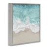 Stupell Industries Sea Foam on Sandy Beach Framed Giclee Art - 2 of 4